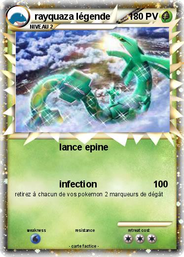 Pokemon rayquaza légende