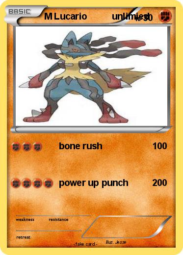 Pokemon M Lucario          unlimied