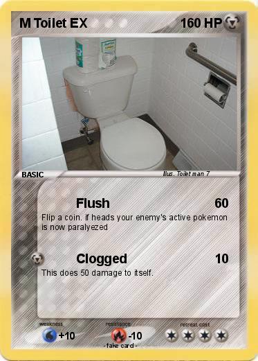 Pokemon M Toilet EX