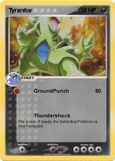 Pokemon Tyranitar