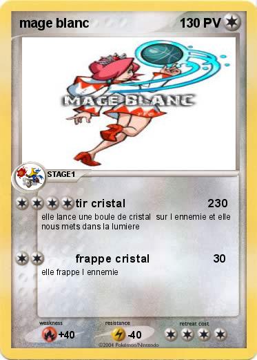 Pokemon mage blanc