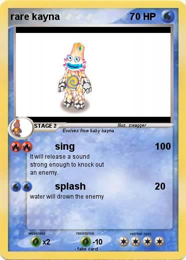 Pokemon rare kayna
