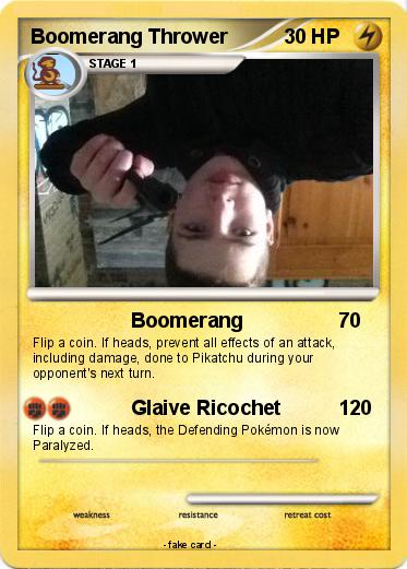 Pokemon Boomerang Thrower