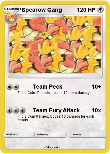 Pokemon Spearow Gang