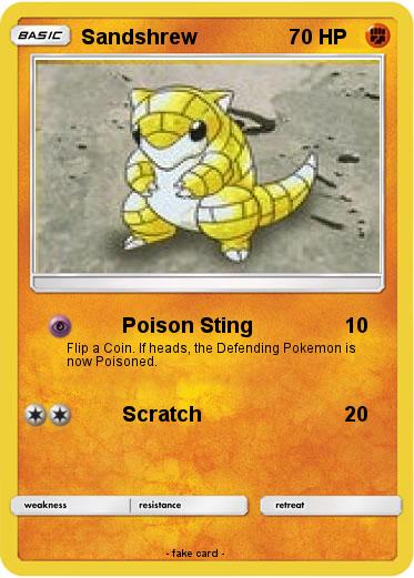 Pokemon Sandshrew