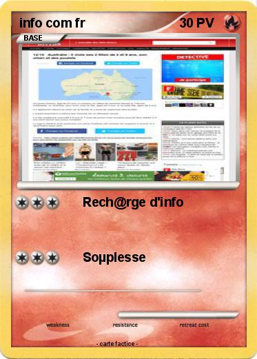 Pokemon info com fr