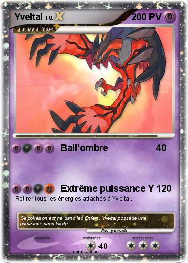 Pokemon Yveltal