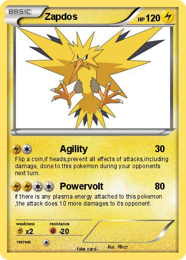 Pokemon Zapdos