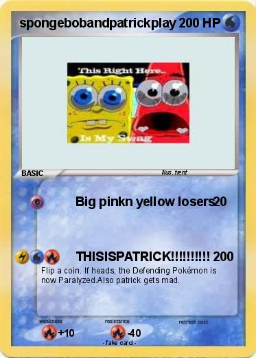 Pokemon spongebobandpatrickplay