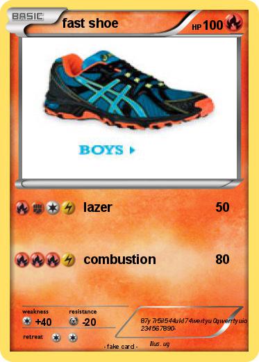 Pokemon fast shoe