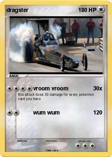 Pokemon dragster