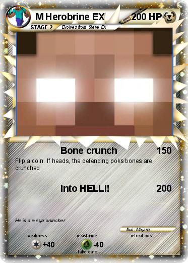 Pokemon M Herobrine EX