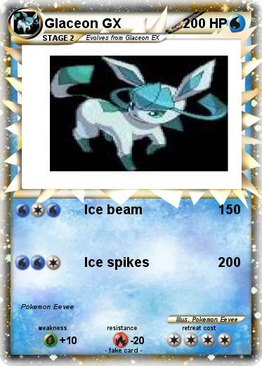 Pokemon Glaceon GX