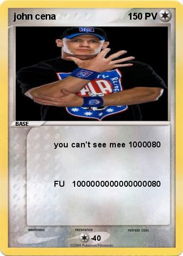 Pokemon john cena