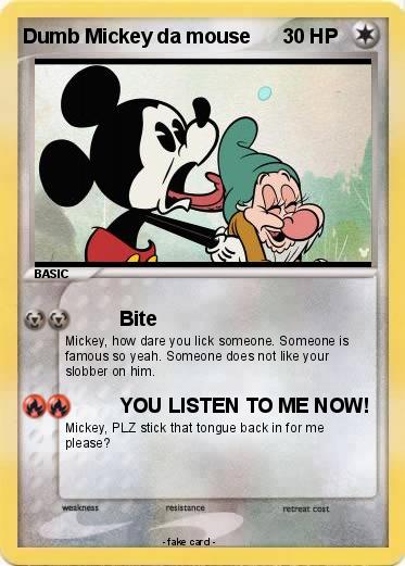 Pokemon Dumb Mickey da mouse