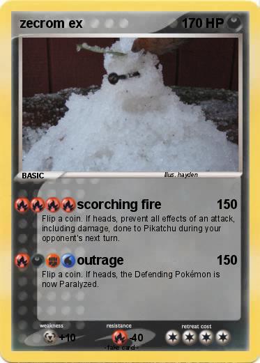 Pokemon zecrom ex