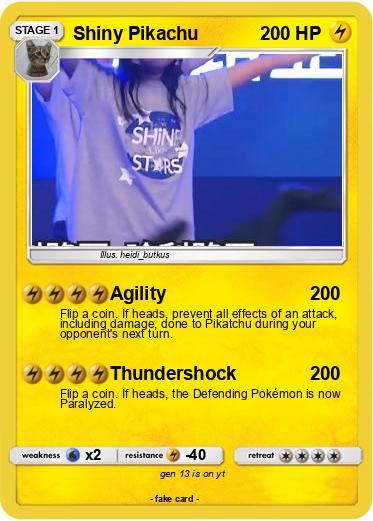 Pokemon Shiny Pikachu