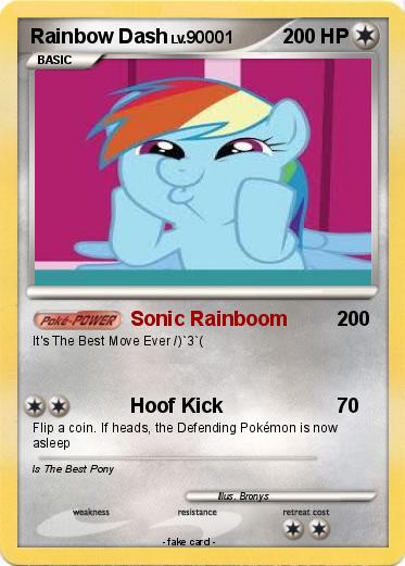Pokemon Rainbow Dash