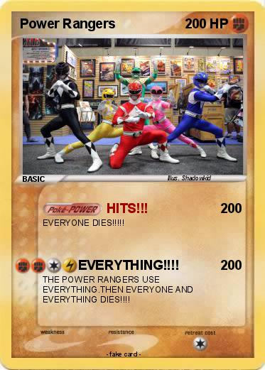 Pokemon Power Rangers