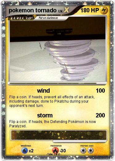Pokemon pokemon tornado