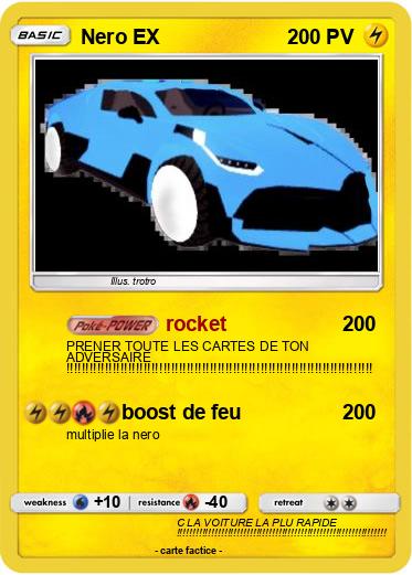 Pokemon Nero EX