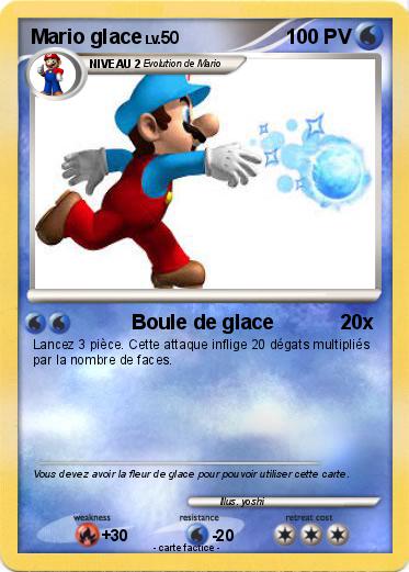 Pokemon Mario glace