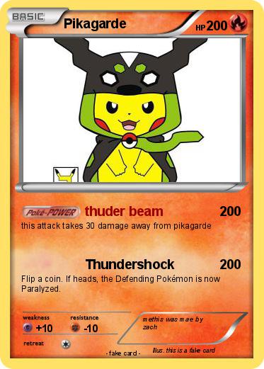 Pokemon Pikagarde