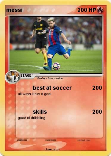 Pokemon messi