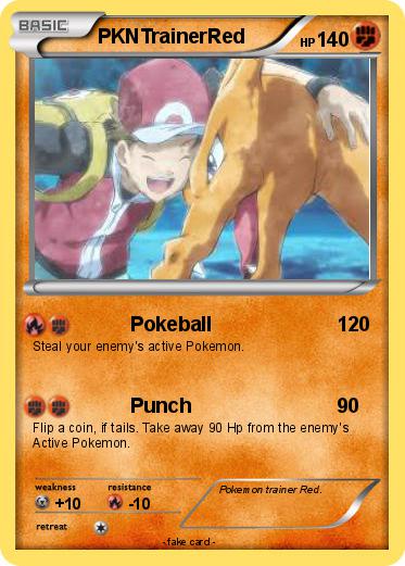 Pokemon PKNTrainerRed