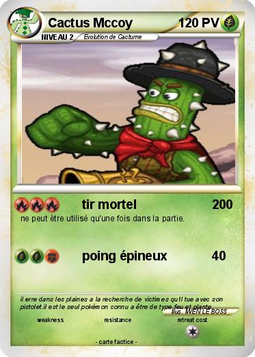 Pokemon Cactus Mccoy