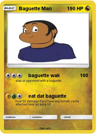 Pokemon Baguette Man