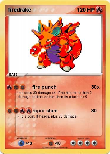 Pokemon firedrake