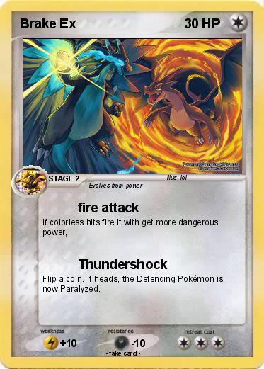Pokemon Brake Ex
