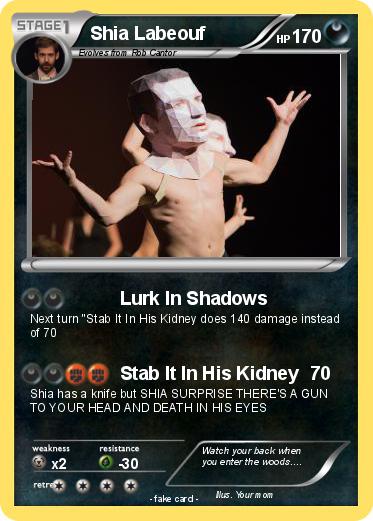 Pokemon Shia Labeouf