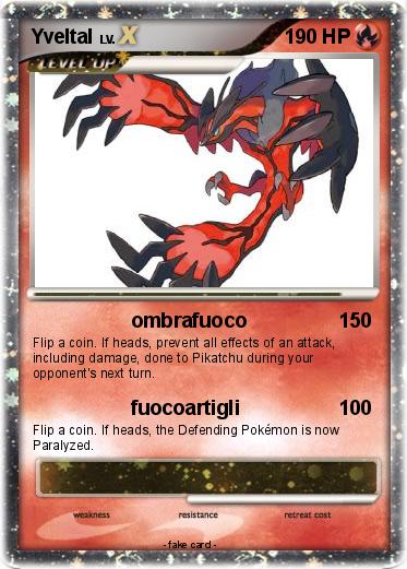 Pokemon Yveltal