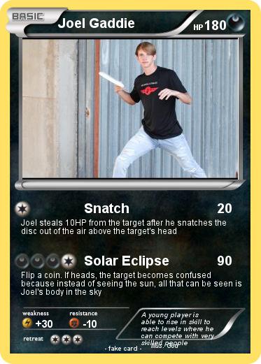 Pokemon Joel Gaddie