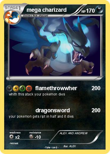Pokemon mega charizard