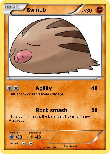 Pokemon Swinub