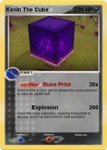 Pokemon Kevin The Cube