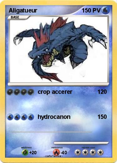 Pokemon Aligatueur