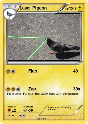 Pokemon Laser Pigeon