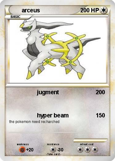Pokemon arceus