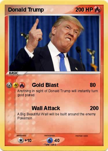 Pokemon Donald Trump