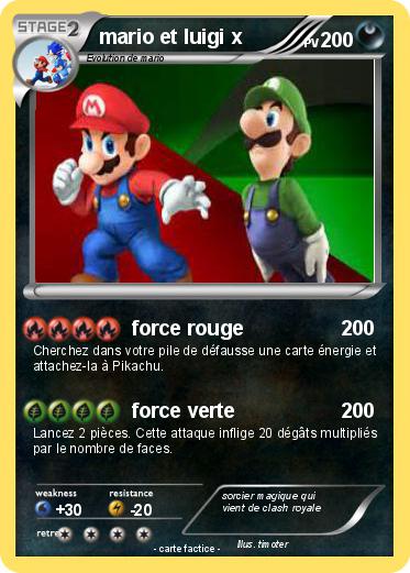 Pokemon mario et luigi x