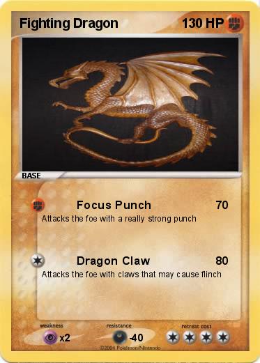 Pokemon Fighting Dragon