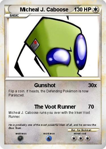 Pokemon Micheal J. Caboose
