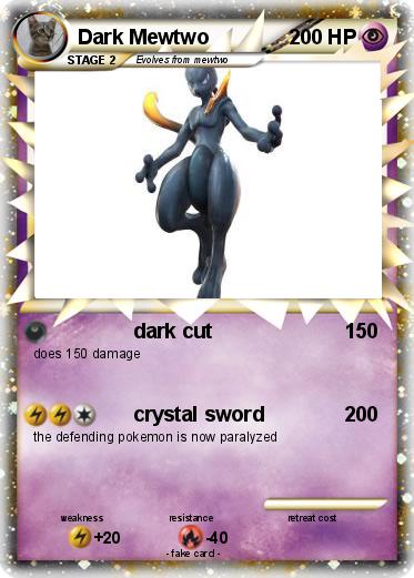Pokemon Dark Mewtwo