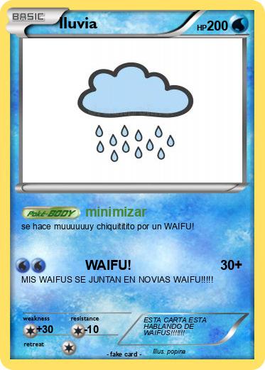 Pokemon lluvia