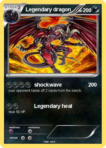 Pokemon Legendary dragon