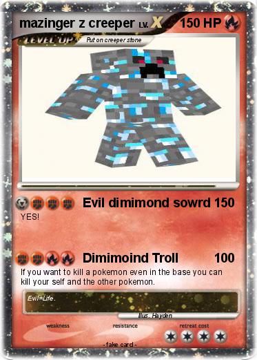 Pokemon mazinger z creeper